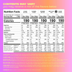 Misfits protein bar mixed flavors display for quick, tasty plant-based fuel.