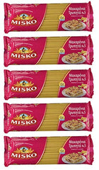Misko pastitsio pasta box front for authentic Greek baking.