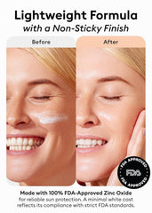 MISSHA All Around Vita C Sunscreen SPF 50 label emphasizing broad protection for all skin tones.