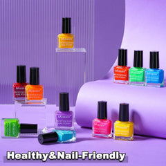 Misssix long-lasting, chip-resistant finish on nails
