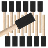 Mister Rui 1-inch foam brushes in a 12-pack for smooth finishes