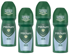 Mitchum Invisible roll-on bottle shows fragrance-free, long-lasting freshness.