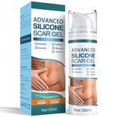 Mitgary Advanced Scar Gel bottle pour for discreet daily scar care.