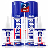 Mitreapel CA Glue activator bottle ready for fast bonds.