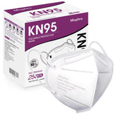 Miuphro KN95 disposable face mask with 25-pack for daily protection.
