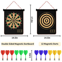 Mixi dart board roll-up design demonstrating portable storage.