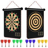 Mixi magnetic dart board outdoor setup for safe family play and easy storage.