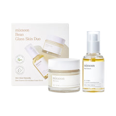 Mixsoon Bean Essence bottle showing hydration and glow