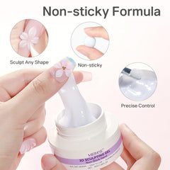 MIZHSE 3D nail art starter kit for beginners.