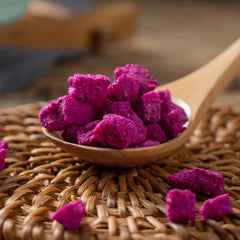 Mkostlich dragon fruit snack bowl emphasizing convenient, ready-to-eat fruit bites