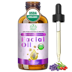 MMPANG face oil bottle with lavender and rosehip for nourished, radiant skin.