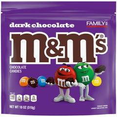 M&M'S dark chocolate candy added to baked goods for extra flavor and crunch.