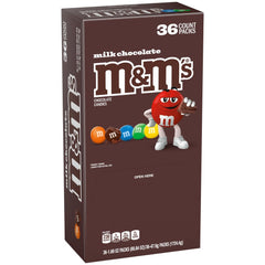 M&M'S Milk Chocolate bulk 36 bags for sharing at events.