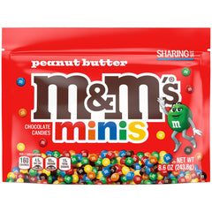 Dessert decoration with M&M'S Minis Peanut Butter chocolates