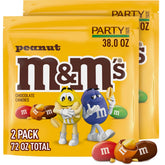 M&M's Peanut Milk Chocolate candies bulk bags ready for sharing at parties.