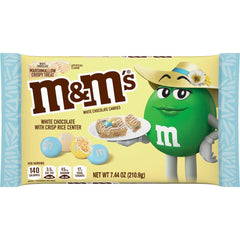 M&M's White Chocolate Marshmallow Crispy Treat Easter pack with pastel colors