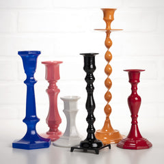 Mod Podge Gloss Clear Acrylic Sealer on metal yields a crisp, glossy finish.