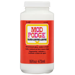 Mod Podge Gloss Sealer Bottle with versatile decoupage use