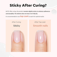Modelones Builder Nail Gel apex-building demonstrates nail structure support