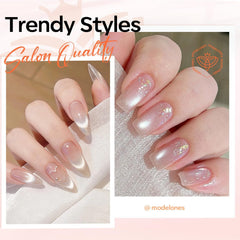 Modelones heart magnet creates bold heart patterns on nails