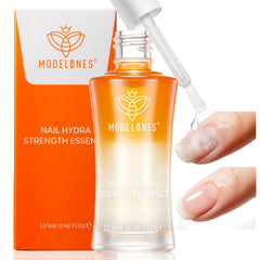 Modelones Nail Strengthener bottle with pour for easy daily repair.