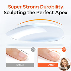 Modelones no-wipe top coat provides a high-gloss, long-lasting finish.