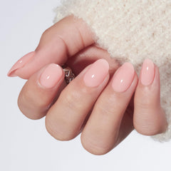 Modelones Nude Pink press-on nails with glue kit for quick wear