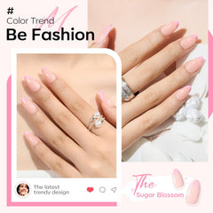 Modelones press-on nails kit contents including glue and tabs