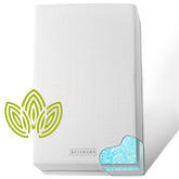Modera infant-side dual-sided mattress—firm, safe support for newborns.