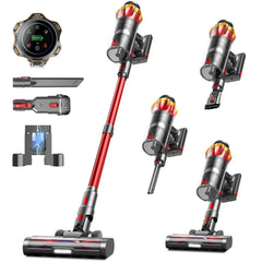 mohomo cordless vacuum 650W suction on hard floors for deep cleaning