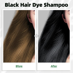 MOISTAR shampoo in use for even gray coverage on white hair