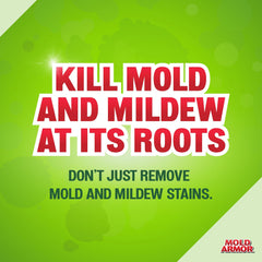 MOLD ARMOR Professional spray in action on stained laminate surfaces
