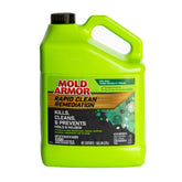 Mold Armor Rapid Clean Remediation bottle ready for mold removal on non-porous surfaces.