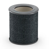 Molekule Mini nanocatalytic filter close-up for faster air purification.