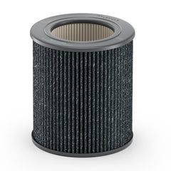Molekule Mini nanocatalytic filter close-up for faster air purification.