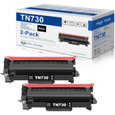 MOLIMER TN730 black toner 2-pack for high-volume printing
