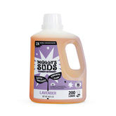 Molly's Suds Lavender bottle front shows gentle plant-based cleaning for sensitive skin