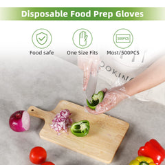 MoloTAR transparent gloves with clear visibility for precise tasks.