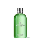 Molton Brown Infusing Eucalyptus Bath Wash bottle front shows refreshing aroma for daily ritual.