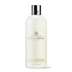 Molton Brown Purifying Conditioner bottle ready to detangle and soften hair
