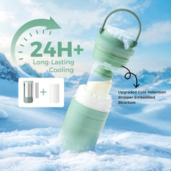 Momcozy 12oz leak-proof bottle ensures milk stays contained.