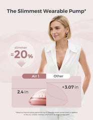 Transparent top alignment confirms nipple fit for comfortable pumping.
