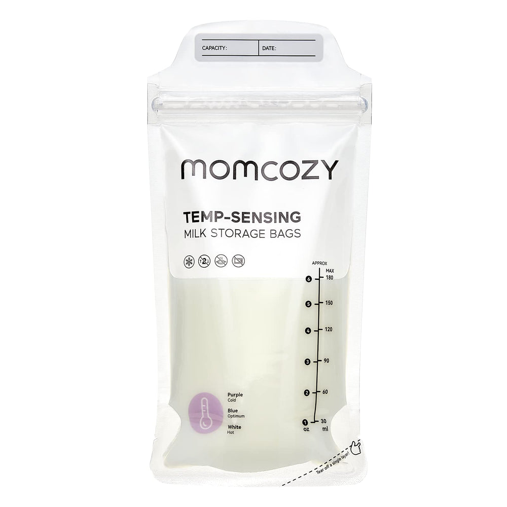 Momcozy 200-piece breastmilk storage bags pack for bulk milk storage