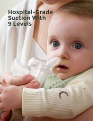 Momcozy BreezyClear Pro soft silicone tips for kids of all ages