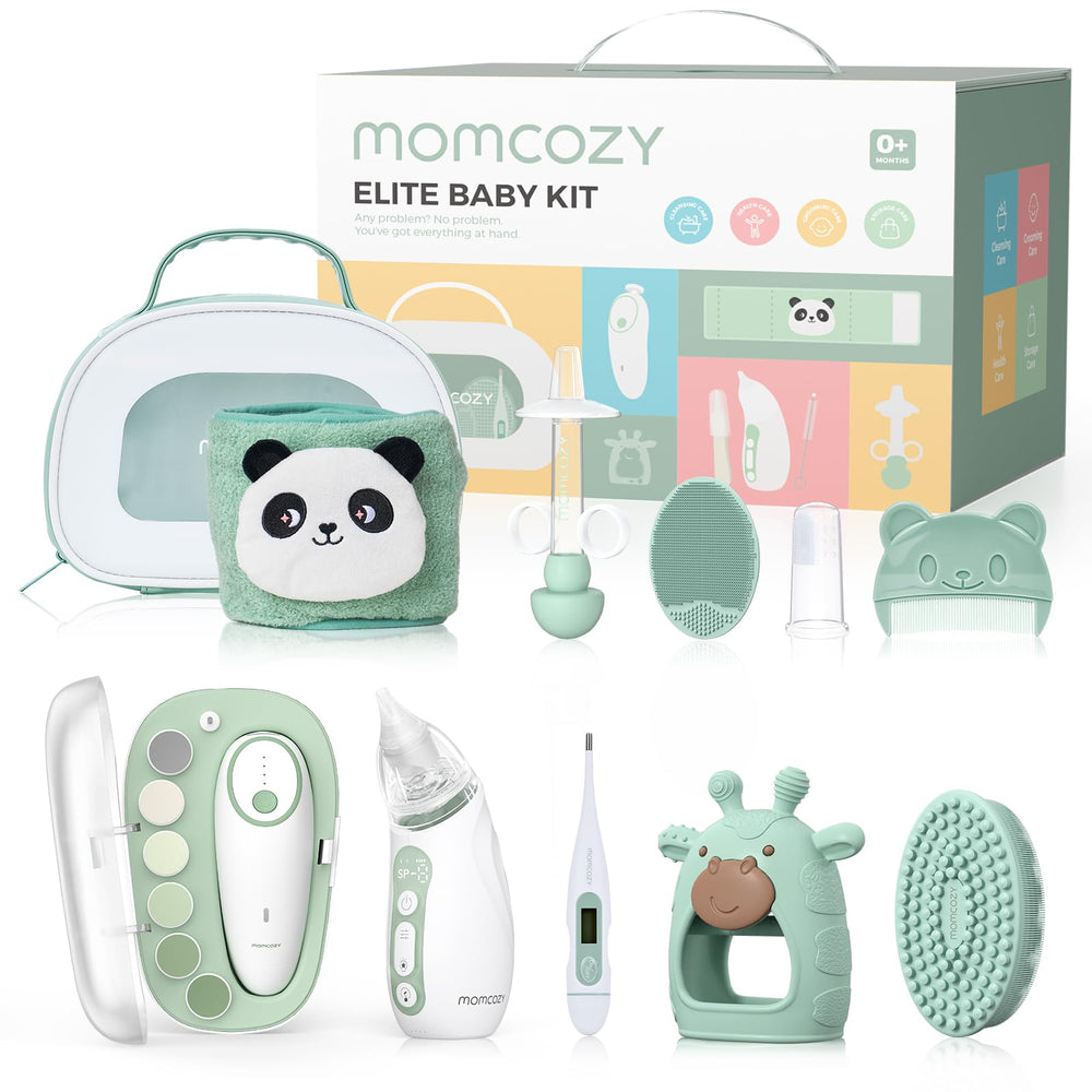 Momcozy Elite Kit electric nail trimmer for gentle infant grooming