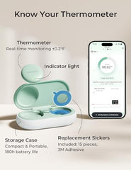 Momcozy high-precision sensor delivers fast, reliable readings for babies.