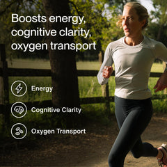 Momentous Iron+ capsules being poured for easy daily use