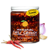 Momofuku Chili Crunch bottle front showcasing bold, spicy flavor.