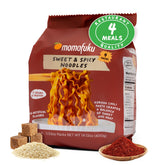 MOMOFUKU Sweet and Spicy Noodles 4-pack, quick weeknight dinners.