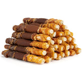 MON2SUN packaging of triple flavor dog treats for small and medium dogs